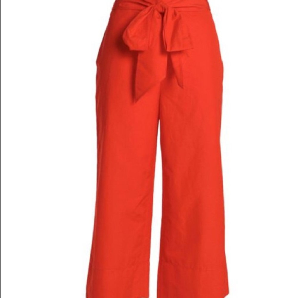 Kate Spase red Capri, size 2, 0